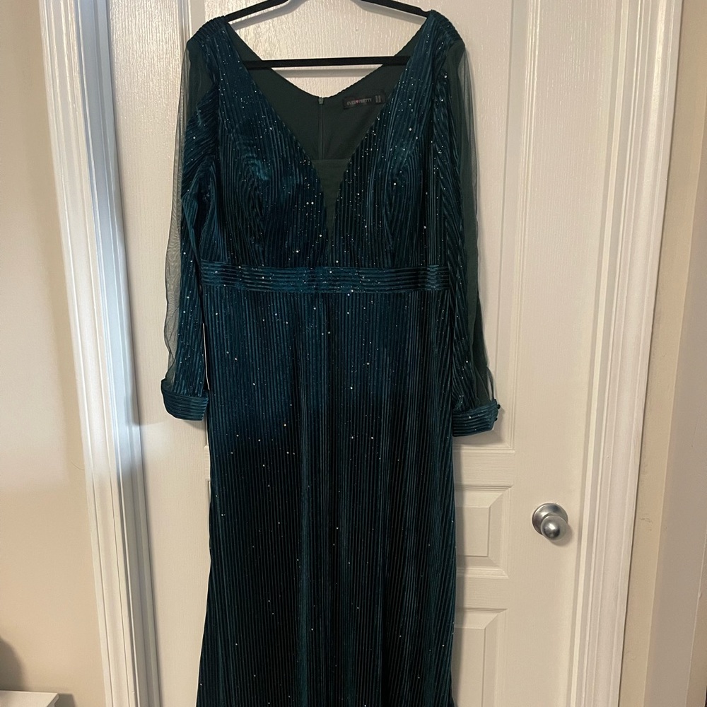 Ever Pretty Blue/Green formal Dress